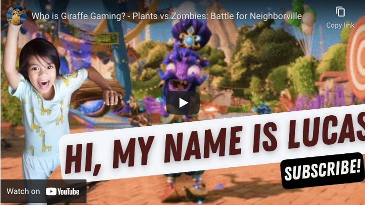 Who is Giraffe Gaming? – Plants vs Zombies: Battle for Neighborville